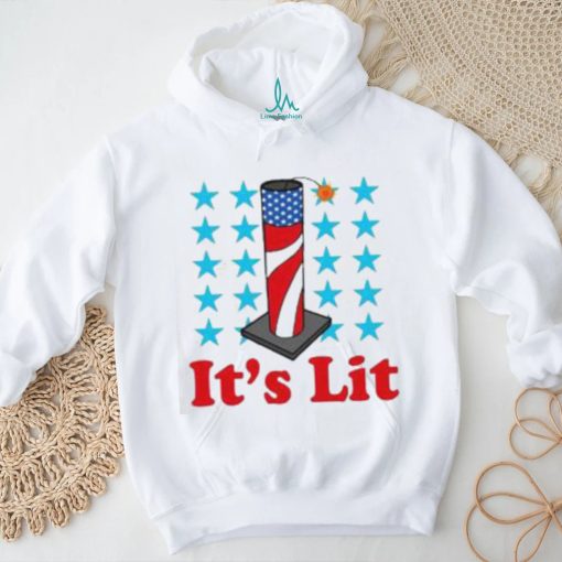 Middleclassfancy It’s Lit 4Th Of July Shirt