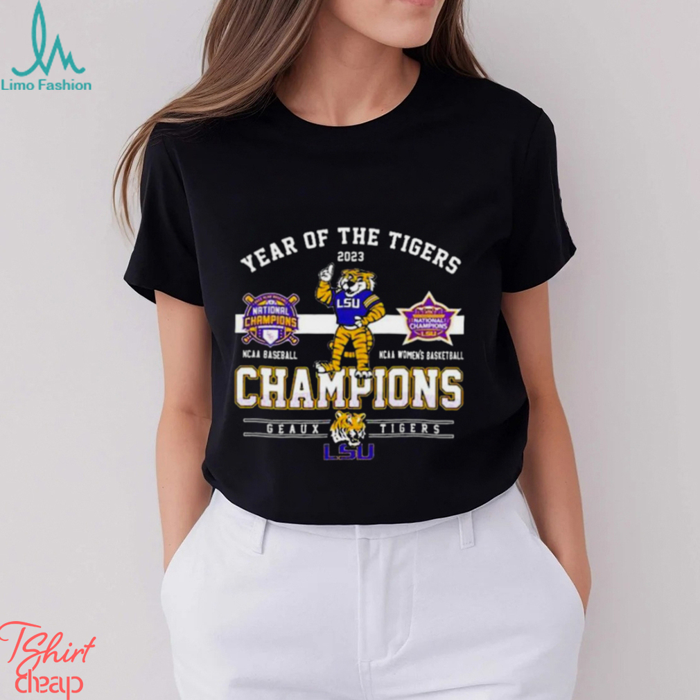 LSU Tigers Mike the Tiger Champions 2023 Men's Baseball And