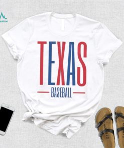 Minimalist Texas Baseball Tshirt Texas Game Day Apparel