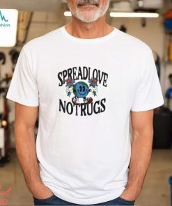 Minted Merch Spread Love Not Rugs shirt