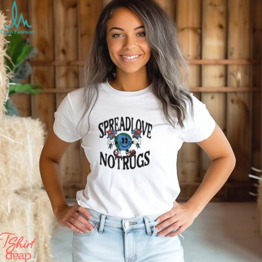 Minted Merch Spread Love Not Rugs shirt