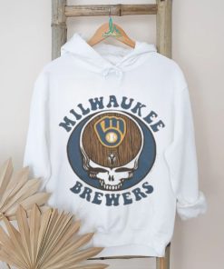 Mlb X Grateful Dead X Brewers Skull Keg Shirt