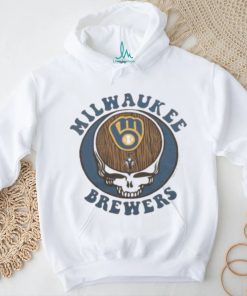 Mlb X Grateful Dead X Brewers Skull Keg Shirt