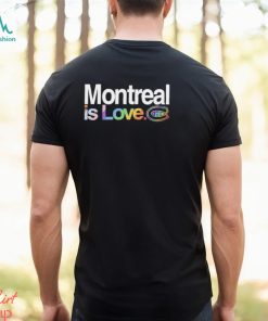Montreal Canadiens Is Love City Pride Shirt