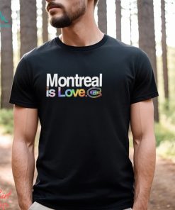 Montreal Canadiens Is Love City Pride Shirt