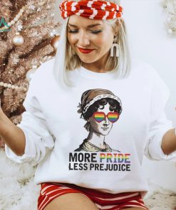 More Pride Less Prejudice Lgbt Shirt Jane Austen Proud Ally Shirt