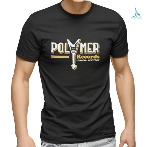 Music d294 polmer records london new york T shirts,