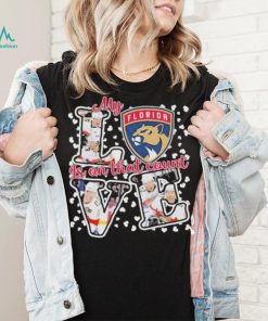 My Love Florida Panthers Is on that count shirt