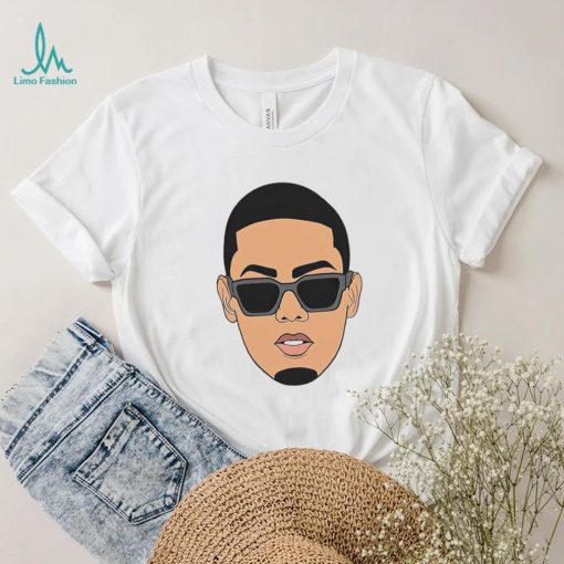 Myke Towers Portrait Drawing shirt