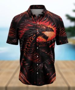 Mythical Dragon Tropical Hawaiian Shirt For Men And Women