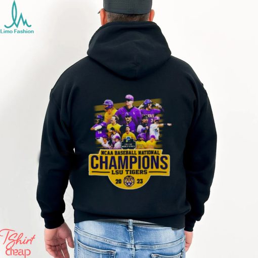 NCAA baseball national Champions 2023 LSU Tigers Team Players shirt