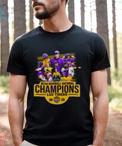 NCAA baseball national Champions 2023 LSU Tigers Team Players shirt