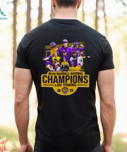 NCAA baseball national Champions 2023 LSU Tigers Team Players shirt