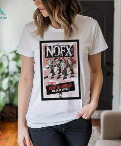 NOFX Punk Tour Columbus, OH June 24 25 2023 Poster shirt