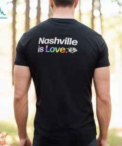 Nashville Predators Pride Night shirt