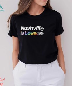 Nashville Predators Pride Night shirt