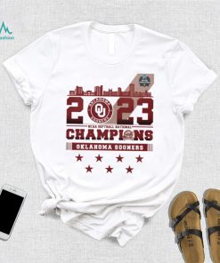 Ncaa Softball National Champions Oklahoma Sooners 2023 Shirt