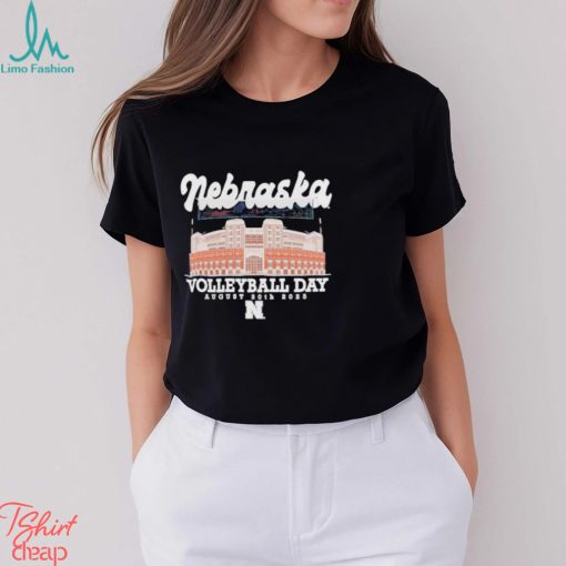 Nebraska Huskers Comfort Colors 30th 2023 Volleyball Day T Shirt