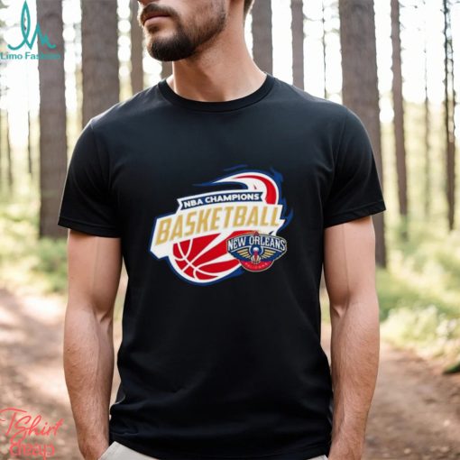 New Orleans Pelicans NBA Champions Basketball Logo 2023 Shirt