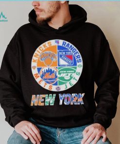 New York Knicks New York Rangers New York Jets New York Mets New York City 2023 Logo shirt, hoodie, sweater, long sleeve and tank top New York Knicks New York Rangers New York Jets New York Mets New York City 2023 Logo shirt