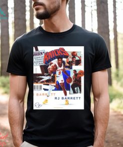 New York Knicks rj barrett graphic 2023 shirt