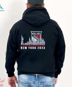 New York Rangers 2023 Season Team Players Names In City shirt