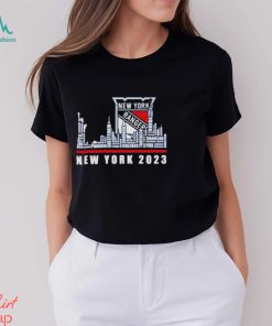 New York Rangers 2023 Season Team Players Names In City shirt