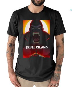 New monsterverse series skull island poster shirt