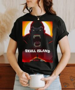 New monsterverse series skull island poster shirt