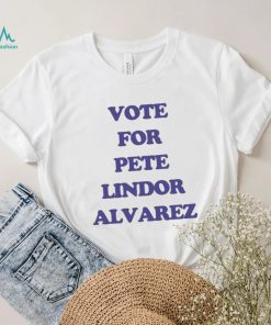 New york mets vote for pete lindor alvarez shirt