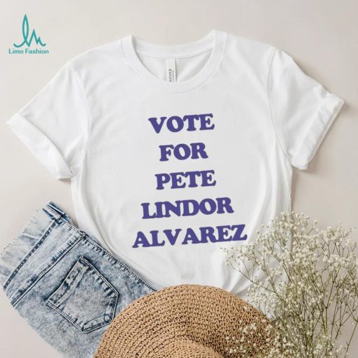 New york mets vote for pete lindor alvarez shirt