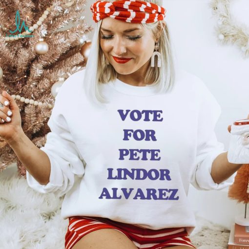 New york mets vote for pete lindor alvarez shirt