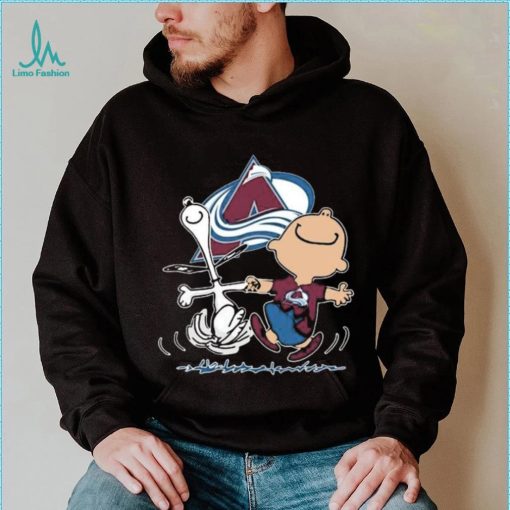 Nhl Colorado Avalanche Charlie Brown Snoopy Colorado Avalanche shirt