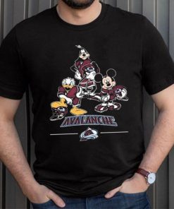 Nhl Colorado Avalanche Mickey Donald Goofy Fan Shirt