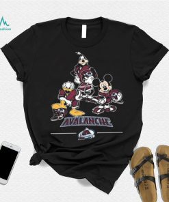 Nhl Colorado Avalanche Mickey Donald Goofy Fan Shirt