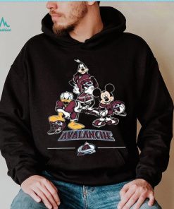 Nhl Colorado Avalanche Mickey Donald Goofy Fan Shirt