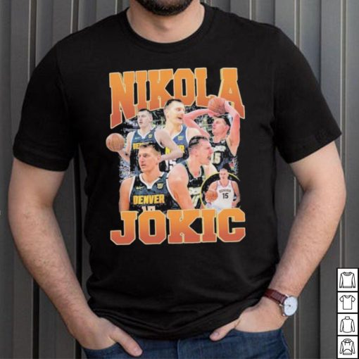 Nikola Jokic Vintage Retro Shirt