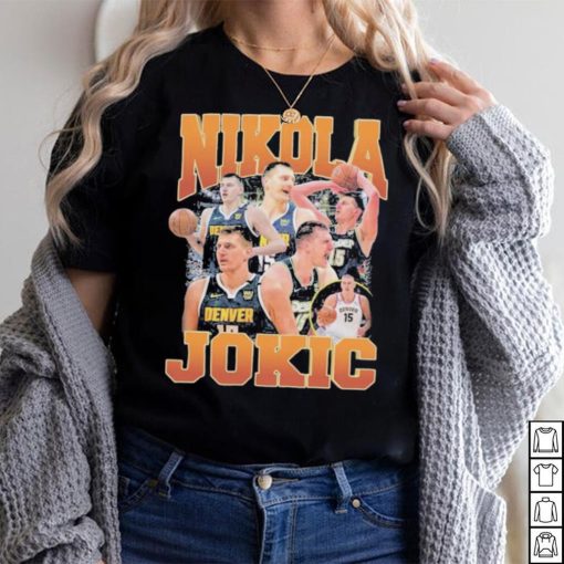 Nikola Jokic Vintage Retro Shirt