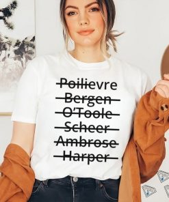 Not Poiliever Bergen O’toole Scheer Ambrose Harper shirt