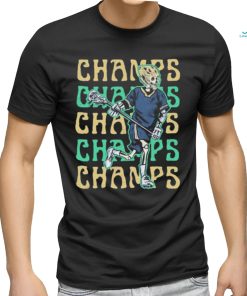 Notre Dame Fighting Irish Skeleton Lacrosse Champions Shirt