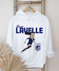 OL Reign FC Rose Lavelle caricature art shirt