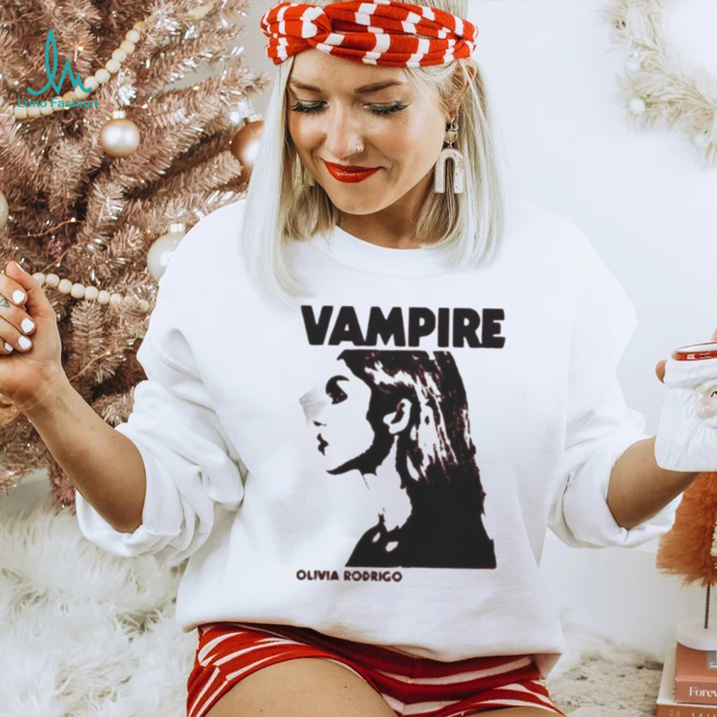 2023 New Single Vampire Olivia Rodrigo Shirt Merch T Shirt Classic -  Limotees