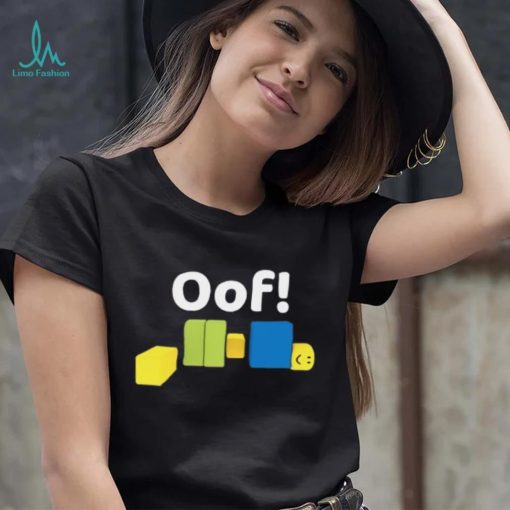 OOF Roblox Oof Meme Gaming Noob For Kids T Shirt