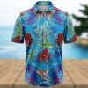 Atlanta Braves Baseball Pattern On White Background Print Hawaiian Shirt