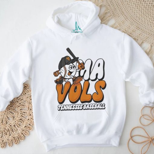 Offcial volshop Tennessee baseball omavols cartoon shirt