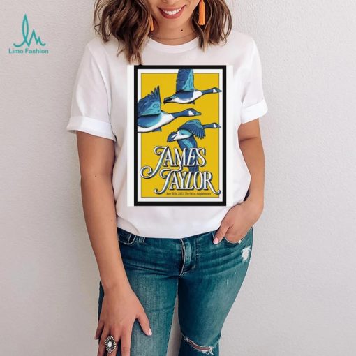 Official 2023 James Taylor Orion Amphitheater, Huntsville, AL Poster shirt