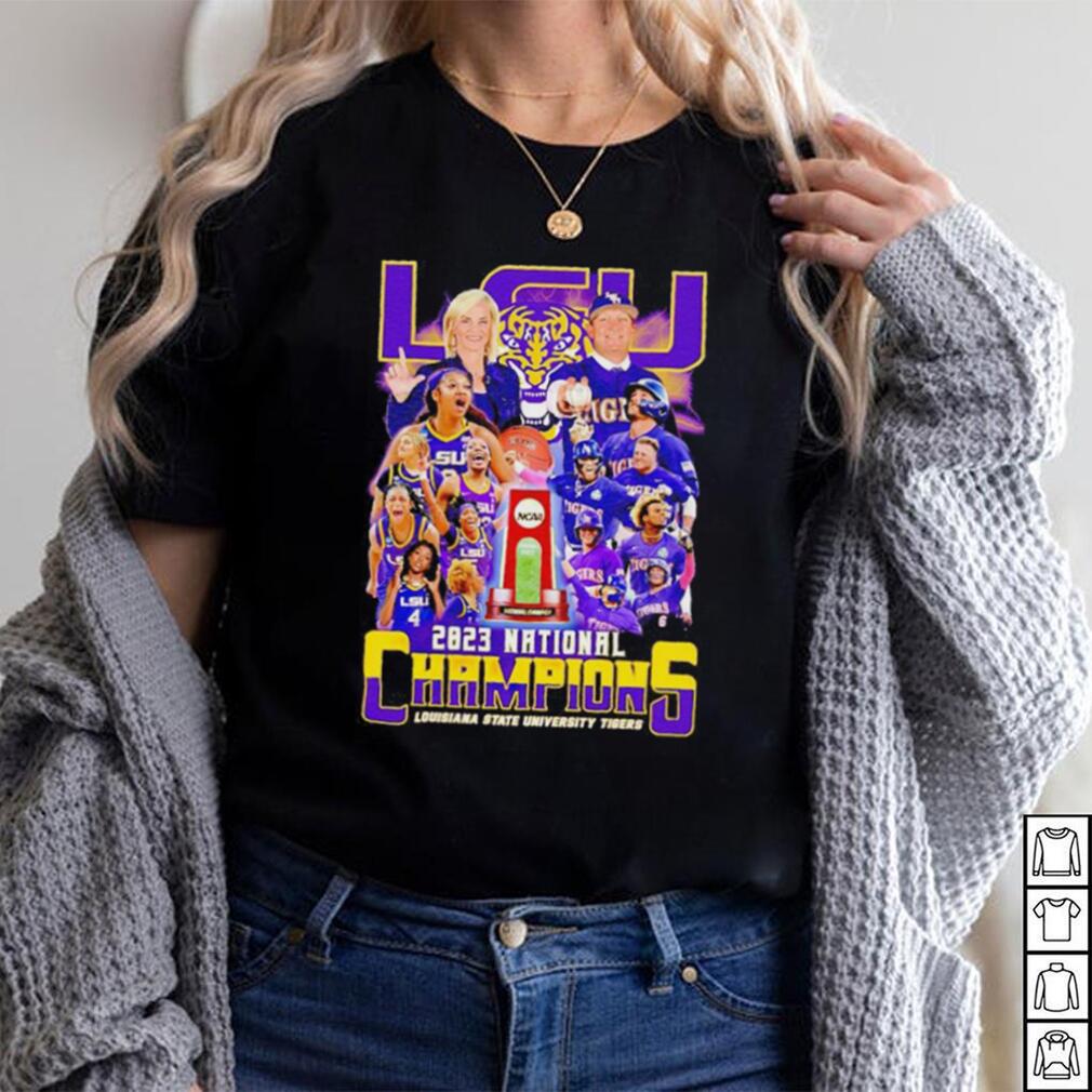Official 2023 National Champions Louisiana State University Tigers Shirt Official 2023 National Champions Louisiana State University Tigers Shirt