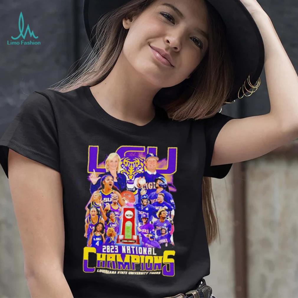 Official 2023 National Champions Louisiana State University Tigers Shirt Official 2023 National Champions Louisiana State University Tigers Shirt