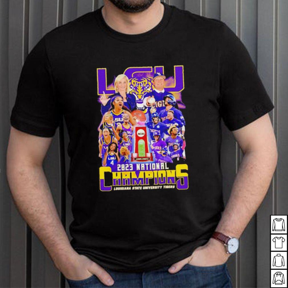Official 2023 National Champions Louisiana State University Tigers Shirt Official 2023 National Champions Louisiana State University Tigers Shirt