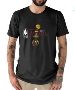 Official 2023 nuggets NBA finals script trophy shirt